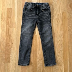 J Crew/ Crewcuts skinny jeans size 6 in faded black